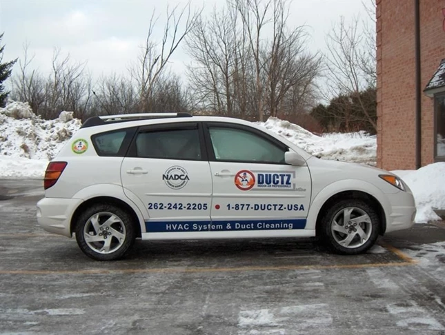 Pontiac Vibe - Side View - Ductz Air Cleaning & HVAC Restoration Services