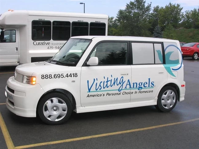 Scion - Partial Graphics & Lettering - Visting Angels - Americas Personal Choice in Homecare