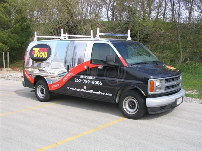 Chevy Express - Full Wrap - Signs Now Van