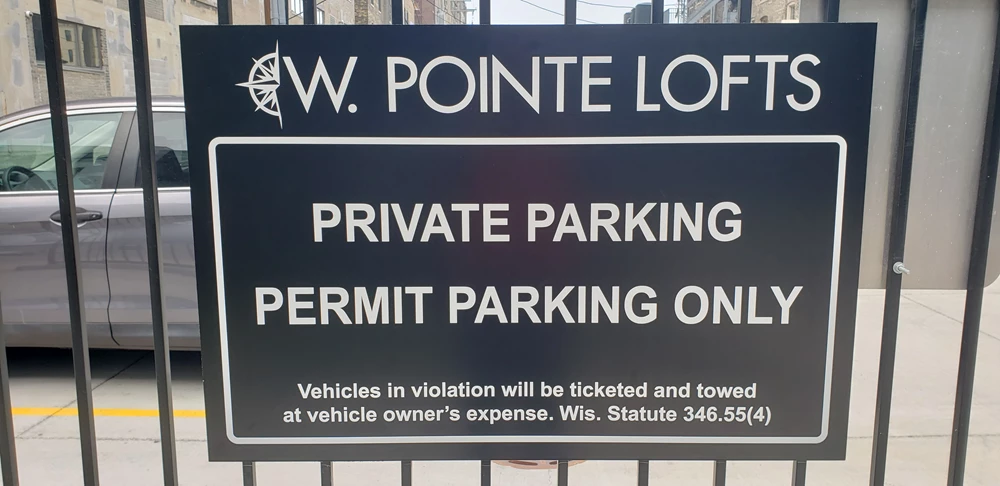 Parking Lot Signs | Property Management